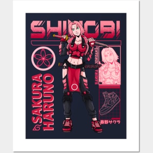 Tactical Shinobi Agent Sakura Posters and Art